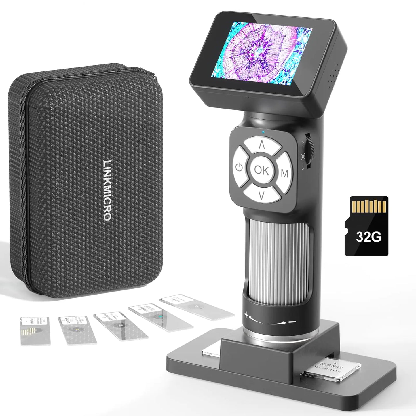 NanoVision™ - Digital Microscope 500X | 2” LCD + 32GB